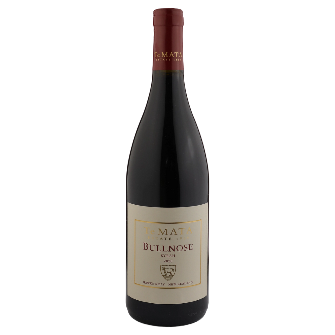 A bottle of 2020 Te Mata Bullnose Syrah 750ml Red Wine