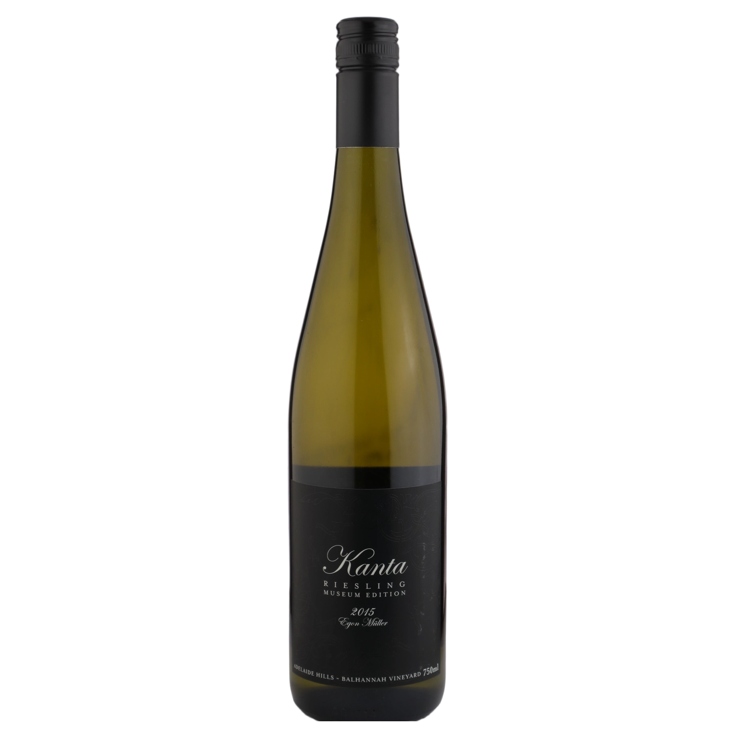 A bottle of 2015 Kanta Riesling Museum Release 750ml White Wine