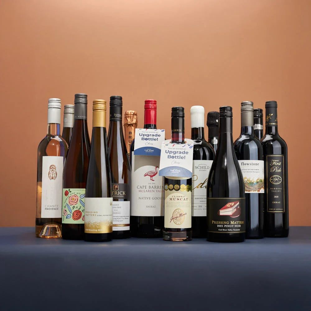 A collection of The Ultimate Christmas Day Luxury Dozen feat. Bonus 1500ml Magnum & Fortified from The Wine Collective