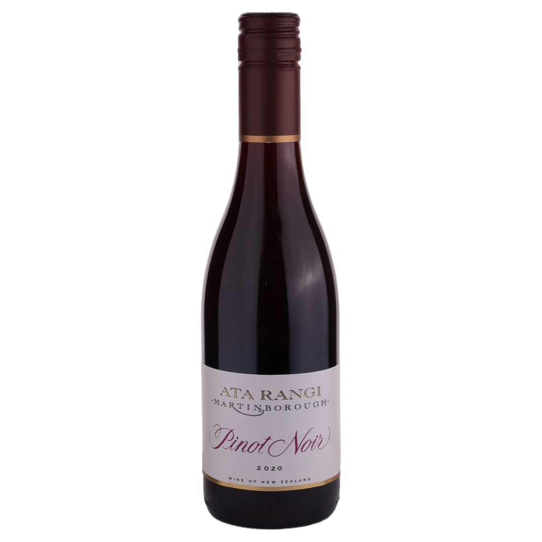 A bottle of 2020 Ata Rangi Pinot Noir 375ml Red Wine