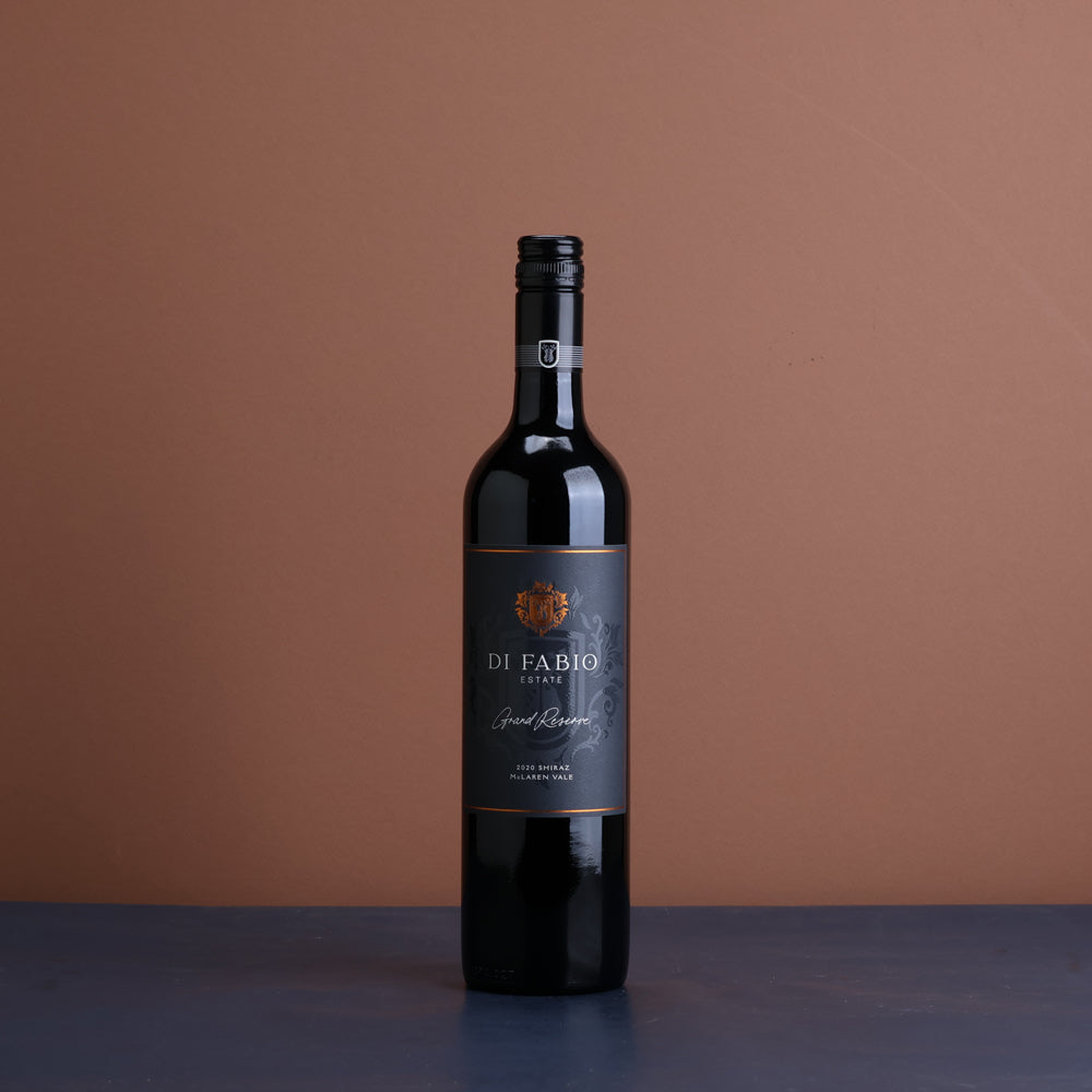 A bottle of Di Fabio Grand Reserve Shiraz 2020 750ml Red Wine