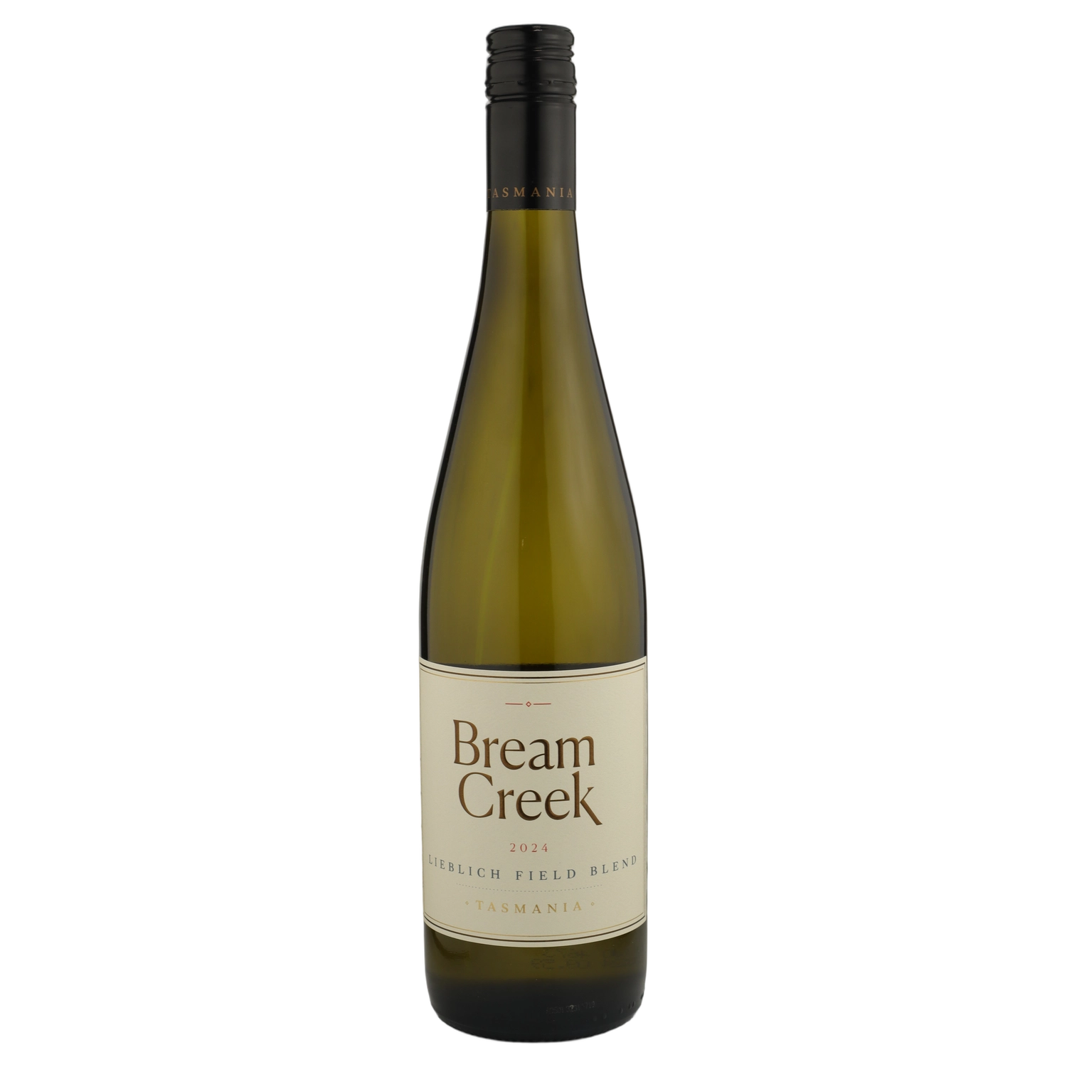 A bottle of 2024 Bream Creek Lieblich Field Blend 750ml White Wine