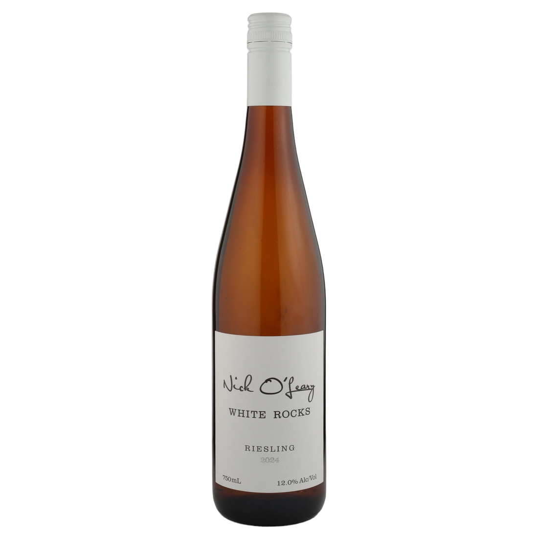 A bottle of 2024 Nick O'Leary White Rocks Riesling 750ml White Wine