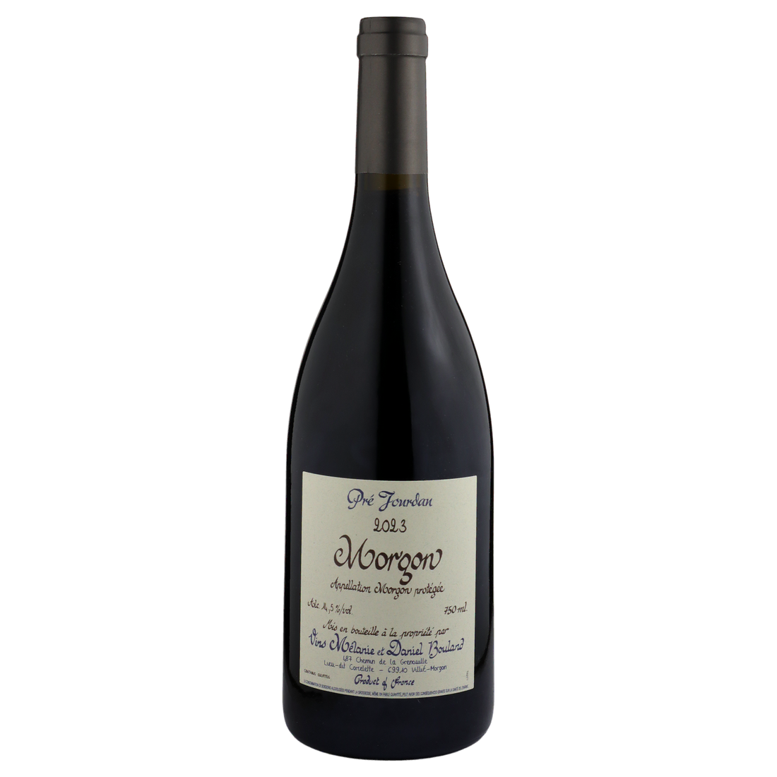 A bottle of 2023 Domaine Daniel Bouland Morgon Pré Jourdan 750ml Red Wine