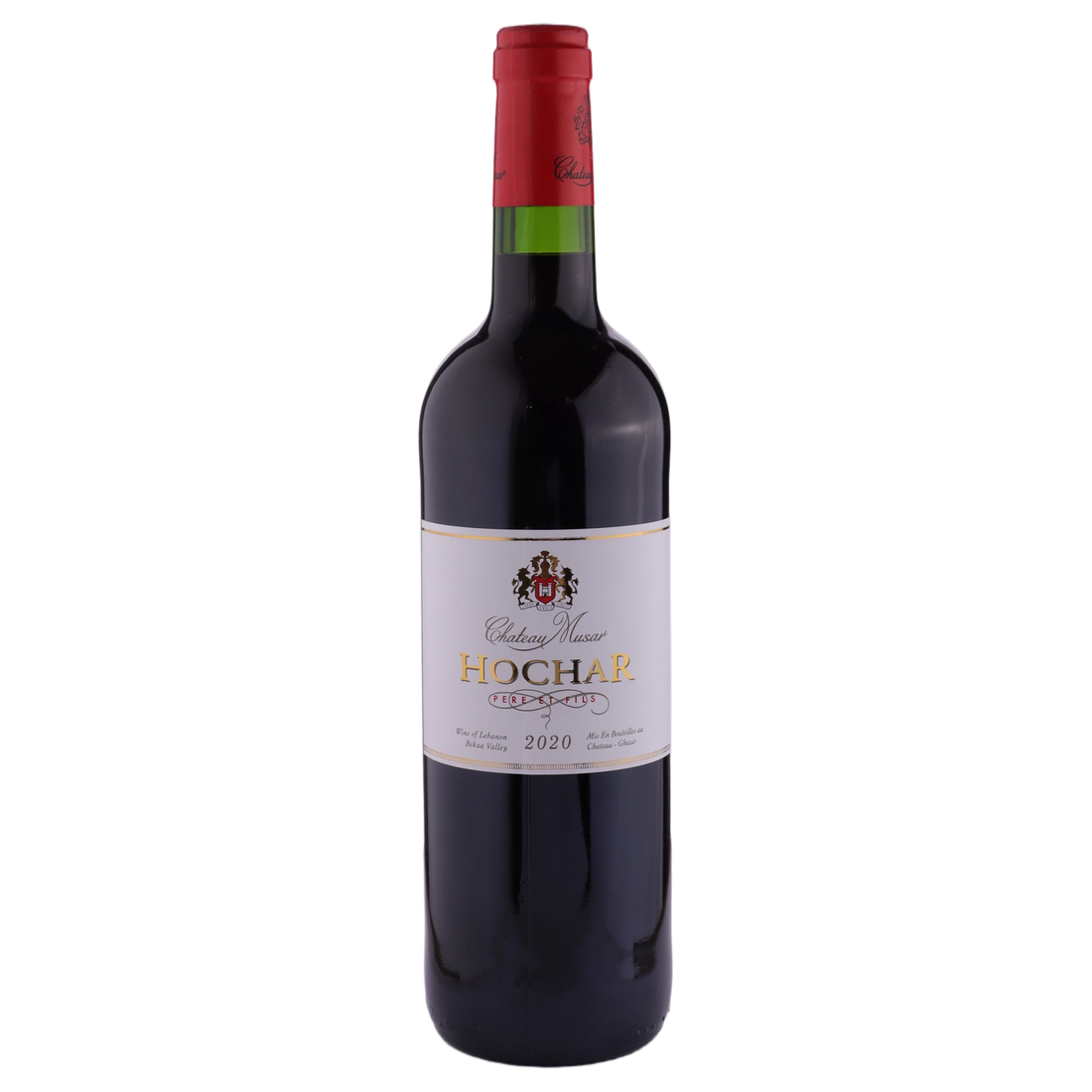 A bottle of 2020 Chateau Musar Hochar Père et Fils Red 750ml Red Wine