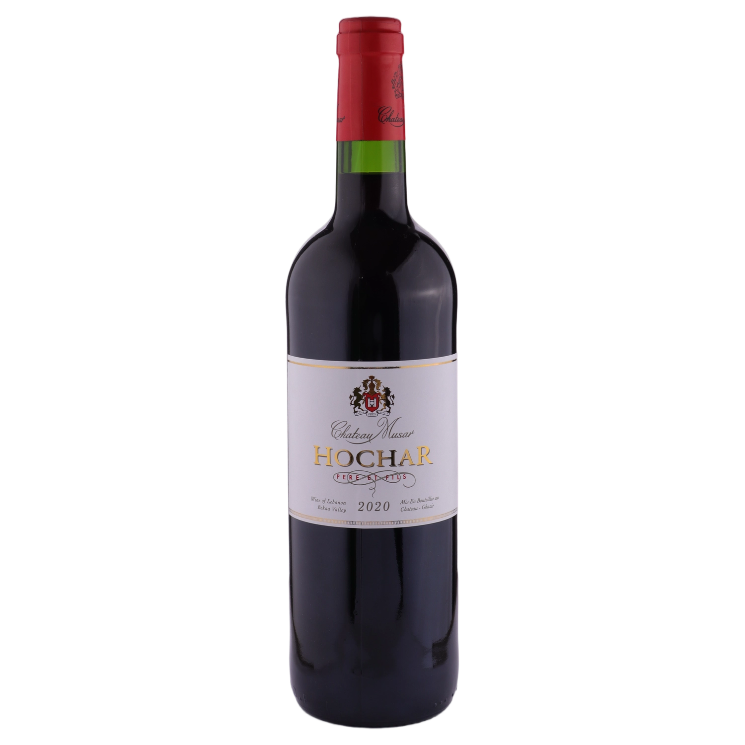 A bottle of 2020 Chateau Musar Hochar Père et Fils Red 750ml Red Wine