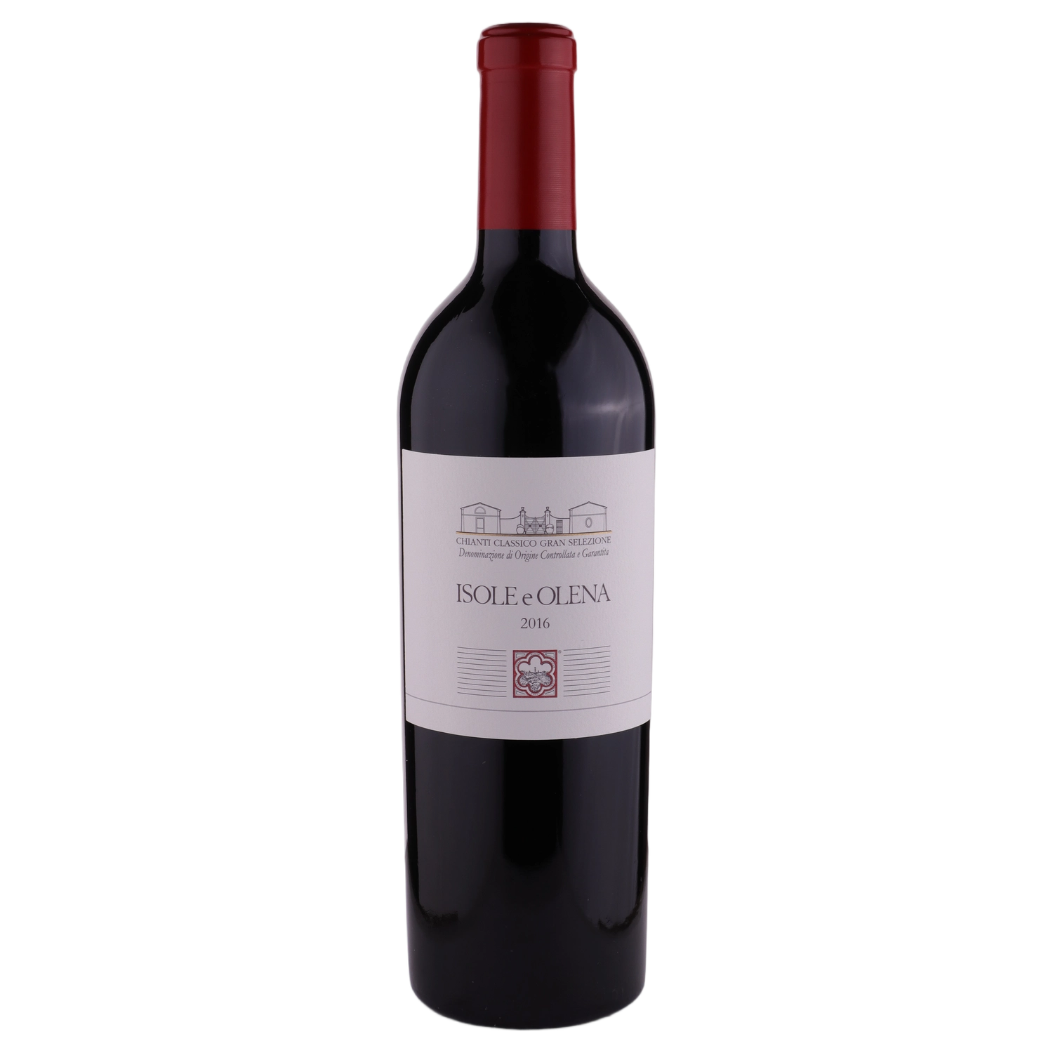 A bottle of 2016 Isole e Olena Chianti Classico Gran Selezione 750ml Red Wine