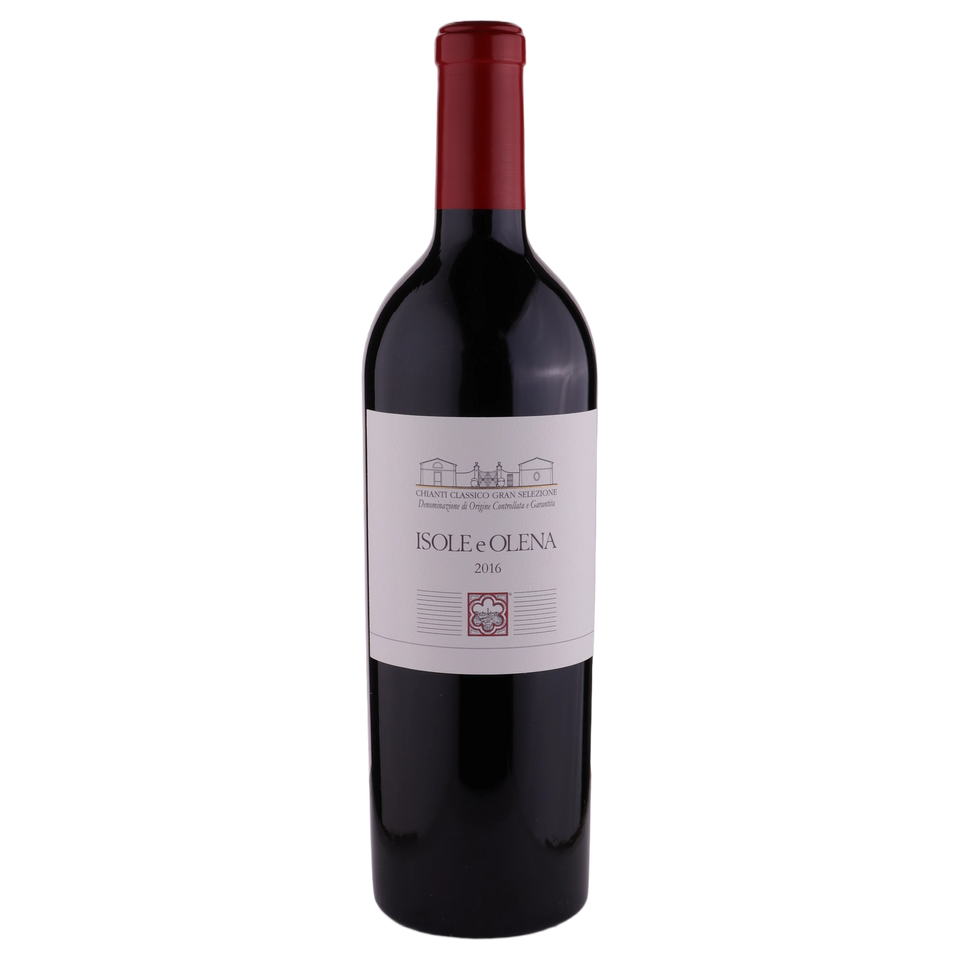A bottle of 2016 Isole e Olena Chianti Classico Gran Selezione 750ml Red Wine