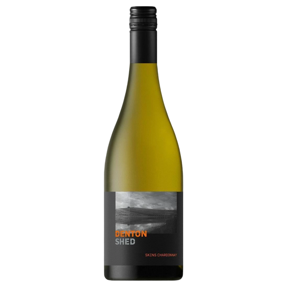 A bottle of 2023 Denton Shed Skins Chardonnay 750ml White Wine