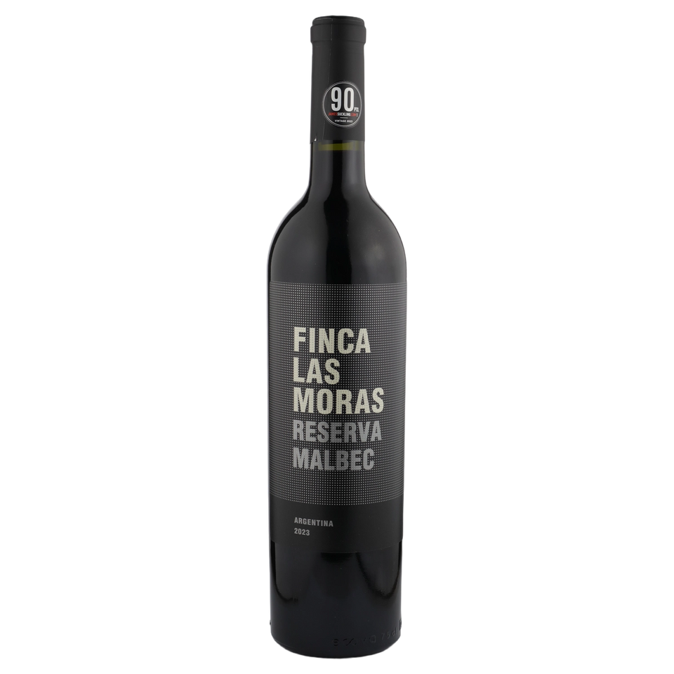 A bottle of 2023 Finca Las Moras Malbec Reserva 750ml Red Wine