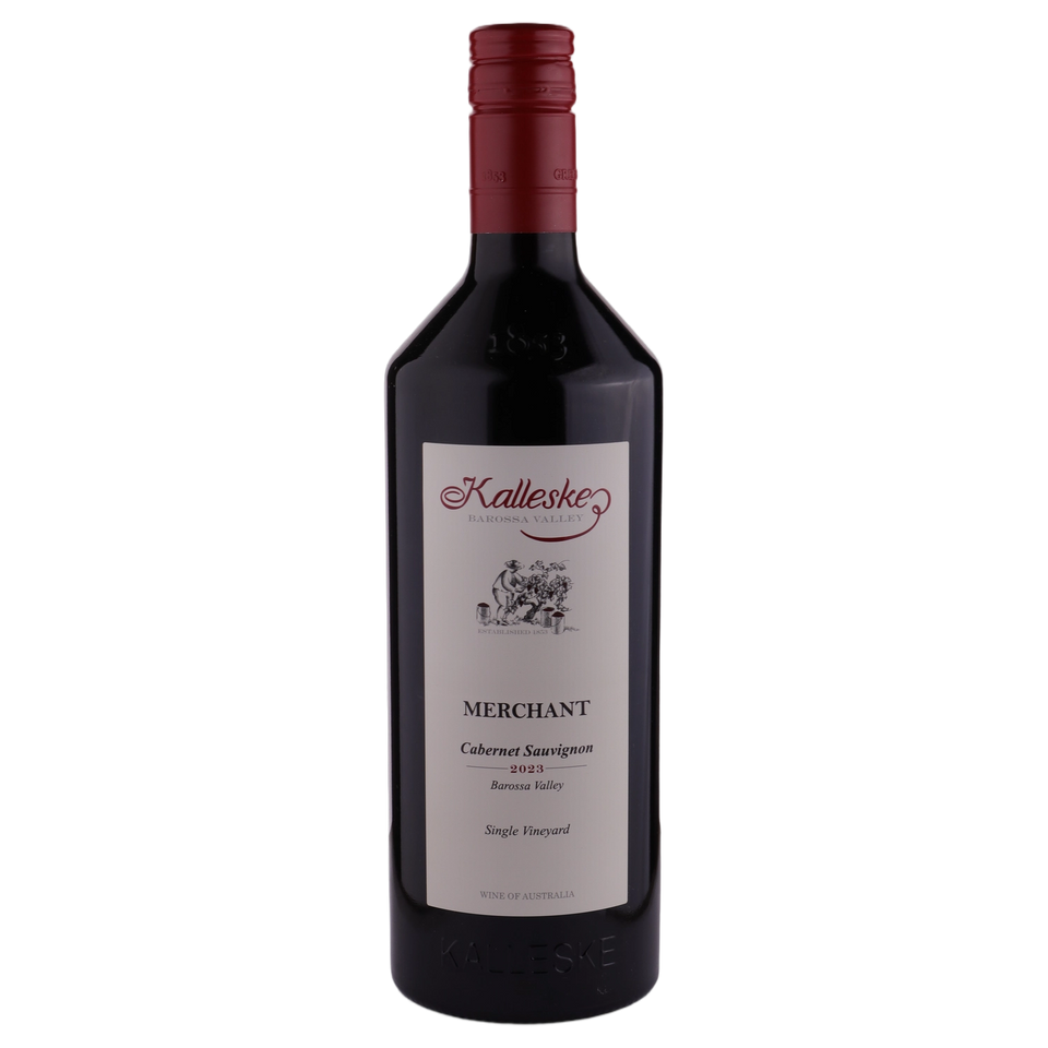 A bottle of 2023 Kalleske Merchant Cabernet Sauvignon 750ml Red Wine