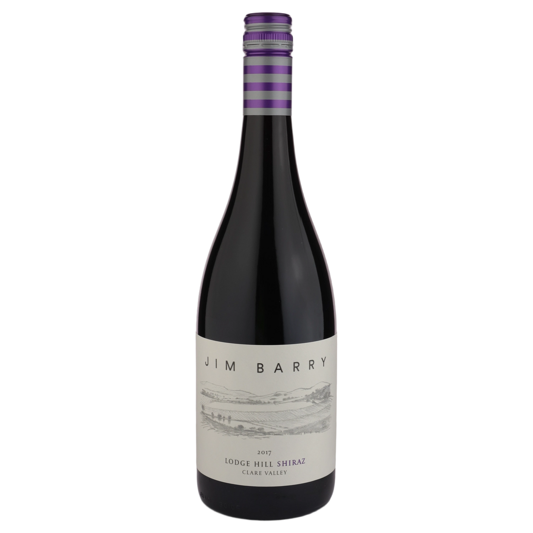 A bottle of 2017 Jim Barry Lodge Hill Shiraz Cellar Release 750ml Red Wine