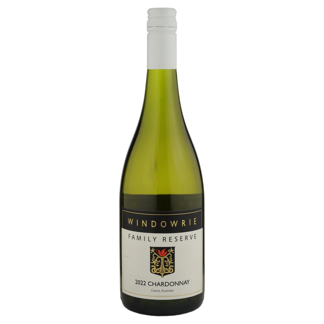 A bottle of Windowrie Family Reserve Chardonnay 2022 750ml White Wine