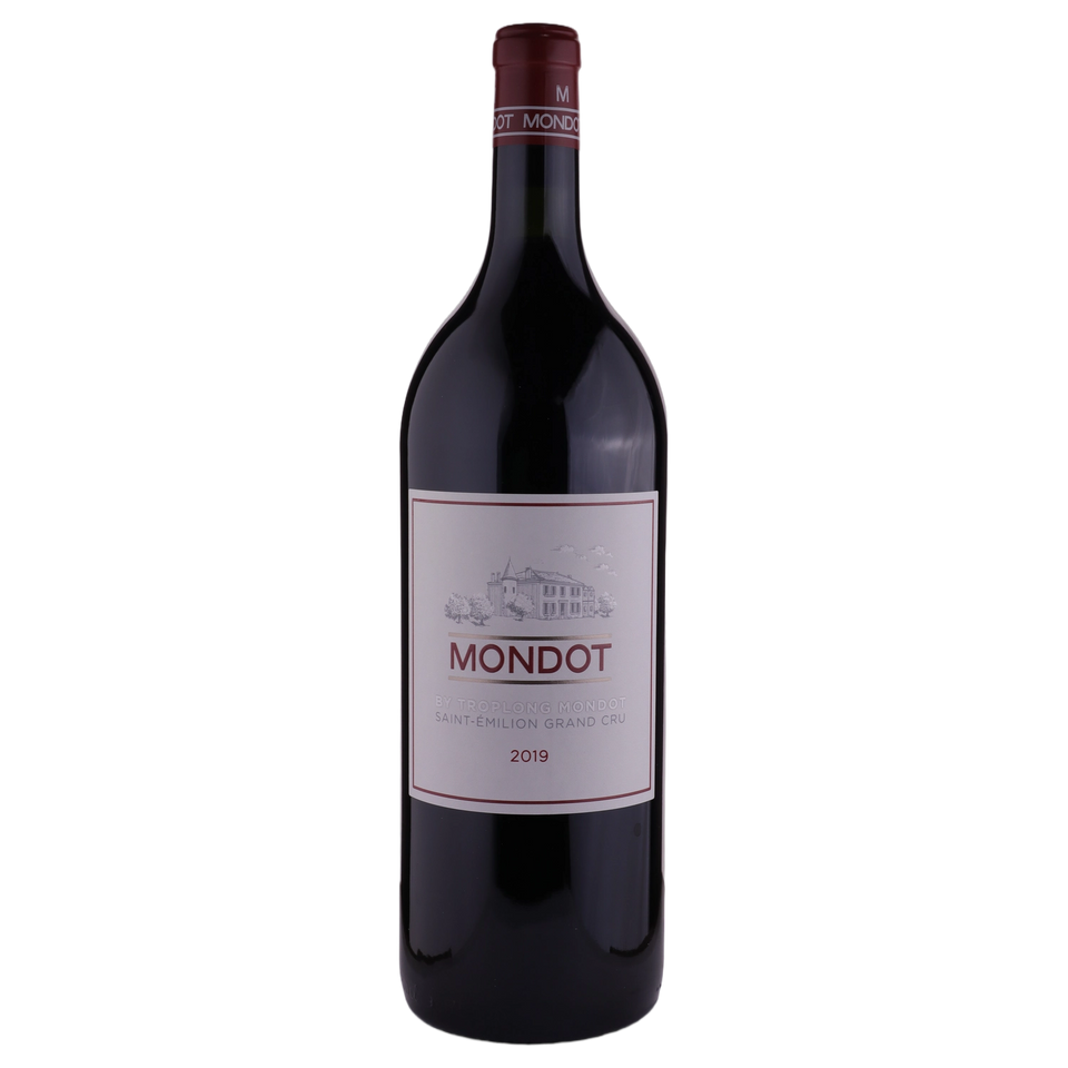 A bottle of Mondot de Château Troplong Mondot Magnum 2019 1500ml Red Wine