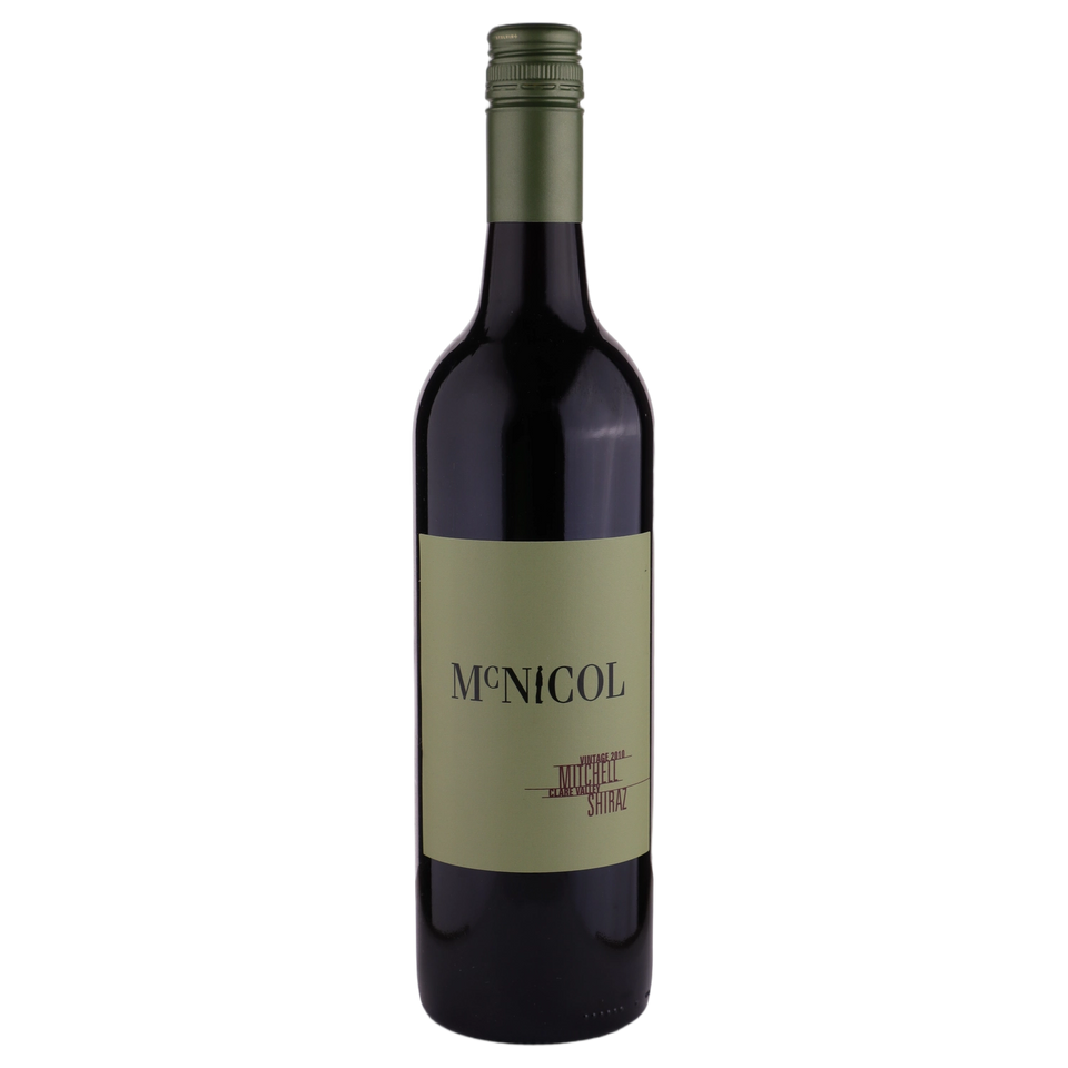 A bottle of 2010 Mitchell McNicol Shiraz 750ml Red Wine