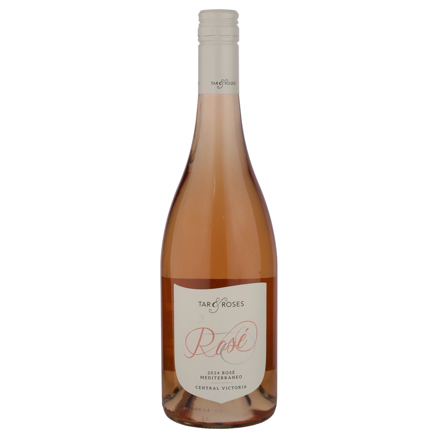 A bottle of 2024 Tar & Roses Rose 750ml Rose Wine