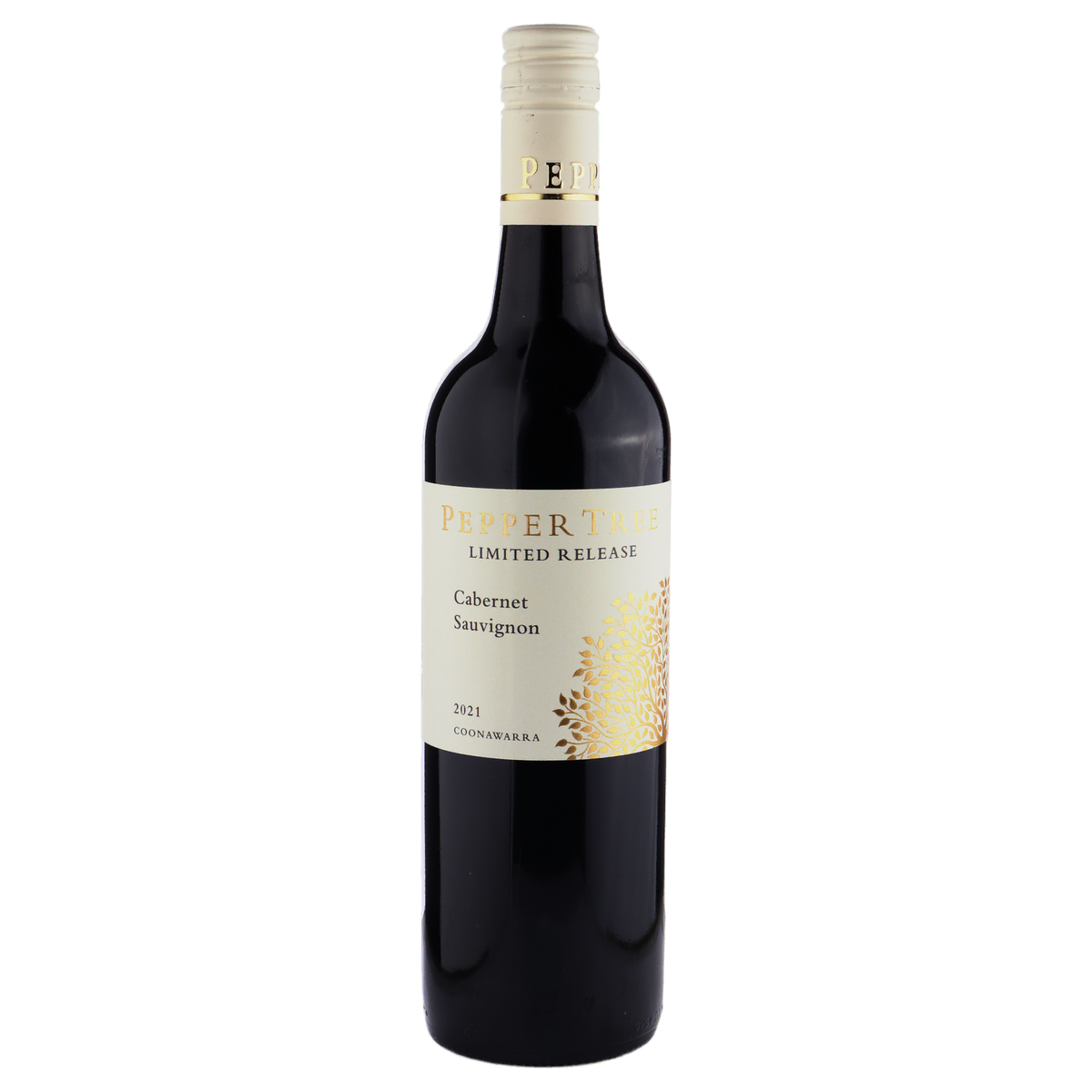 A bottle of Pepper Tree Limited Release Coonawarra Cabernet 2021 750ml Red Wine