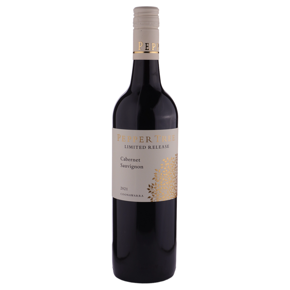 A bottle of Pepper Tree Limited Release Coonawarra Cabernet 2021 750ml Red Wine