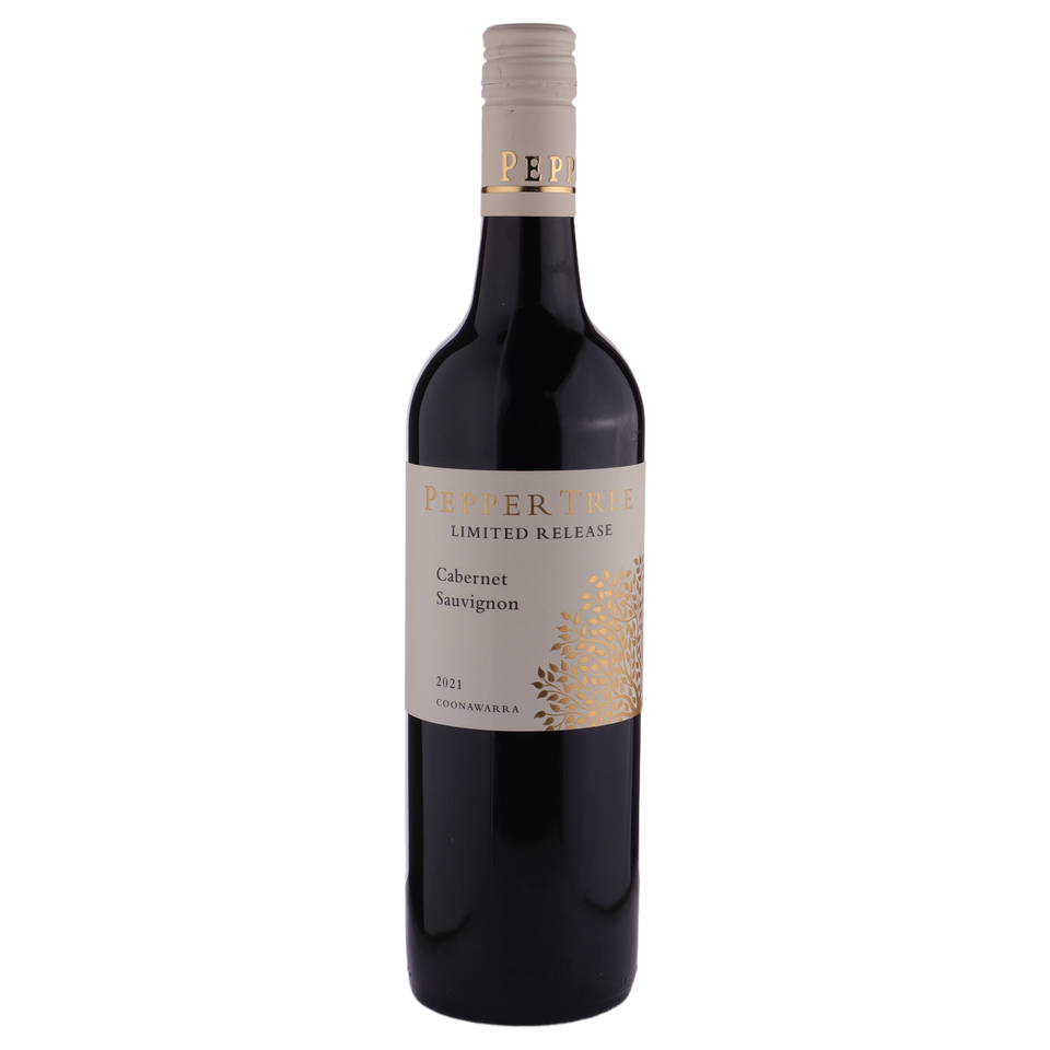 A bottle of Pepper Tree Limited Release Coonawarra Cabernet 2021 750ml Red Wine