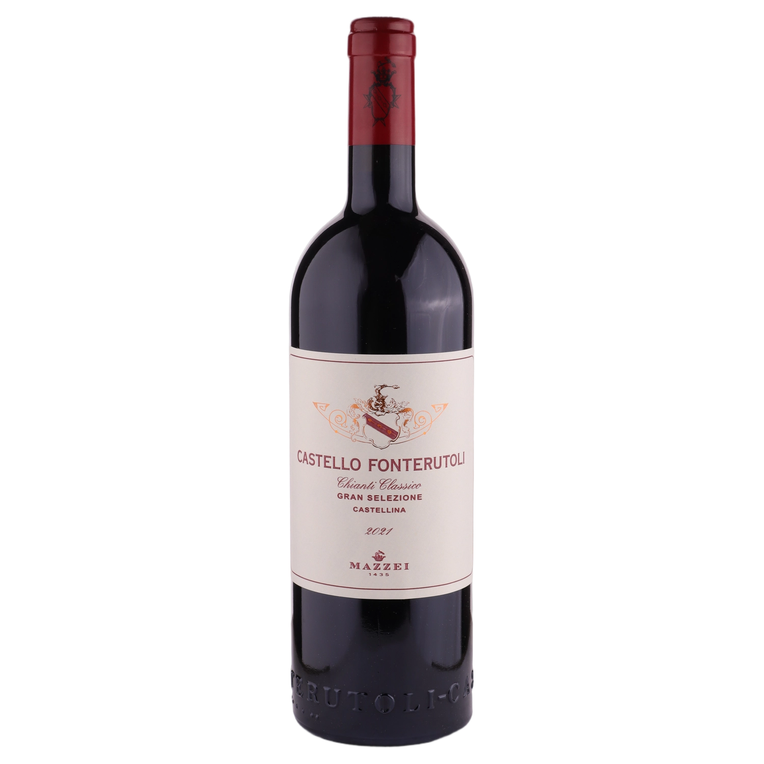 A bottle of 2021 Castello Fonterutoli Chianti Classico Gran Selezione DOCG 750ml Red Wine