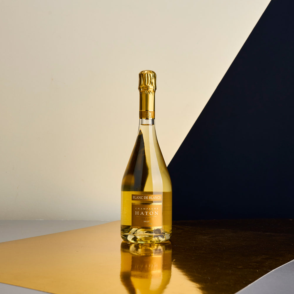 A bottle of NV Mystery Champagne Chardonnay Deal No. 4914 750ml White Wine