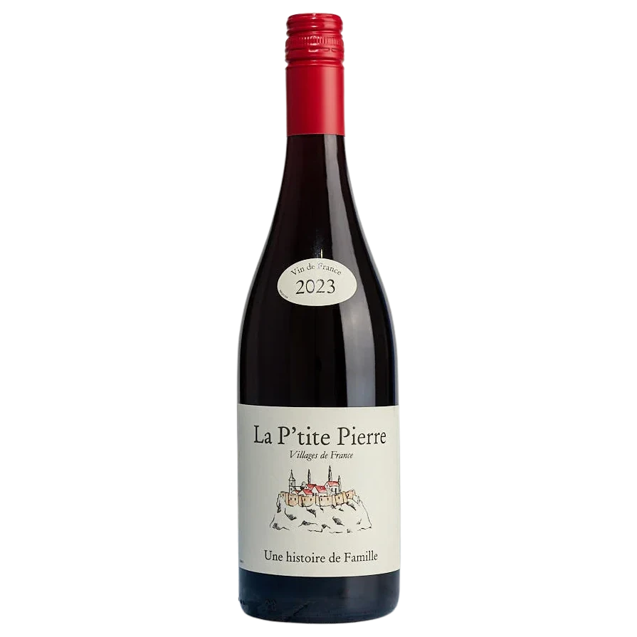 A bottle of 2023 La P'tite Pierre Red 750ml Red Wine
