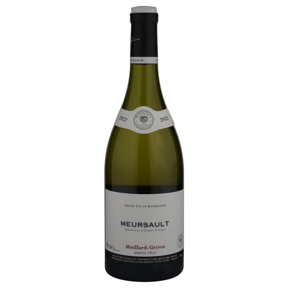 A bottle of 2022 Moillard Grivot Meursault 750ml White Wine