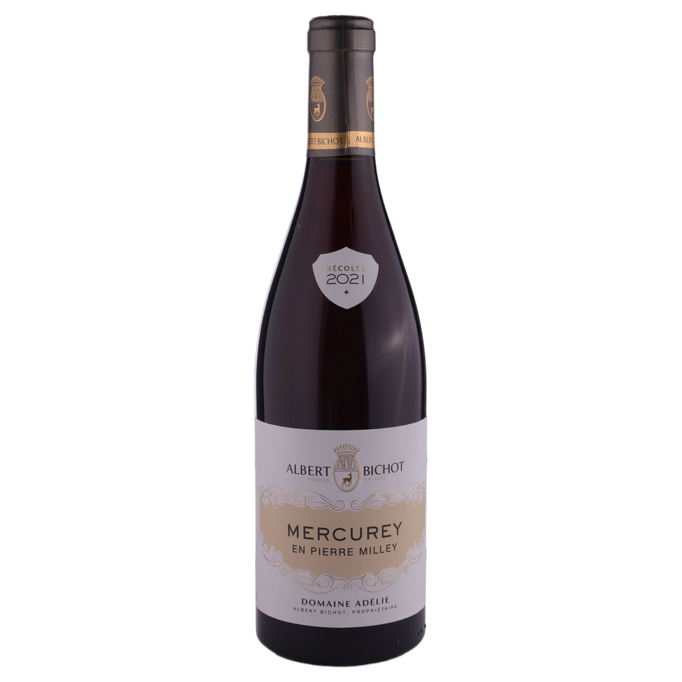 A bottle of Albert Bichot Mercurey En Pierre Milley Burgundy 2021 750ml Red Wine