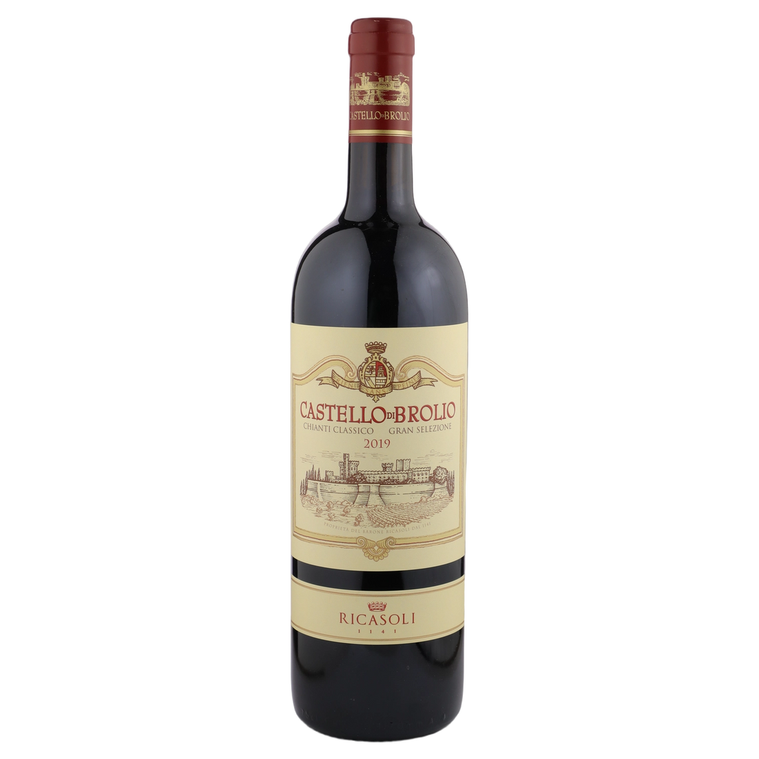A bottle of 2019 Castello di Brolio Chianti f&r 750ml Red Wine