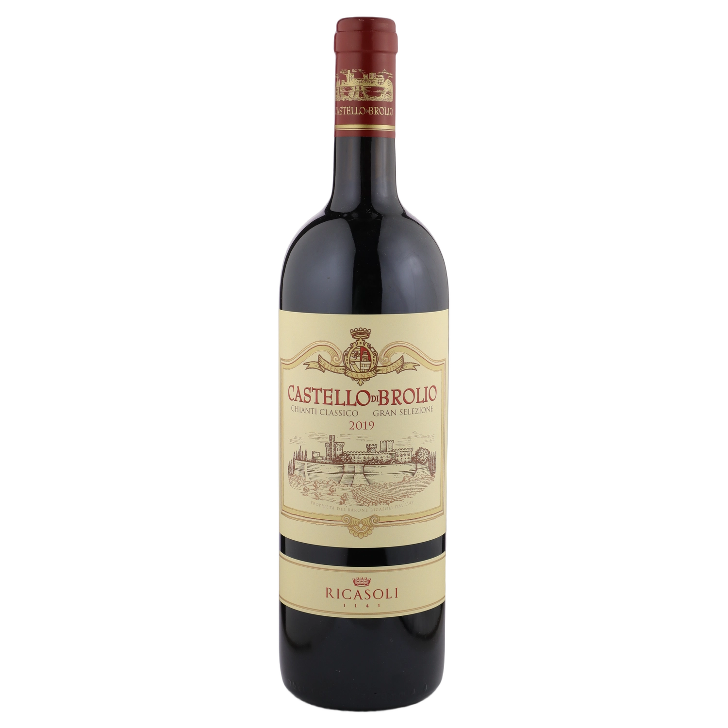 A bottle of 2019 Castello di Brolio Chianti f&r 750ml Red Wine