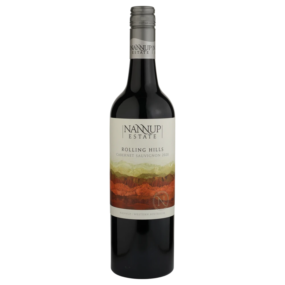 A bottle of 2020 Nannup Estate Rolling Hills Cabernet Sauvignon 750ml Red Wine