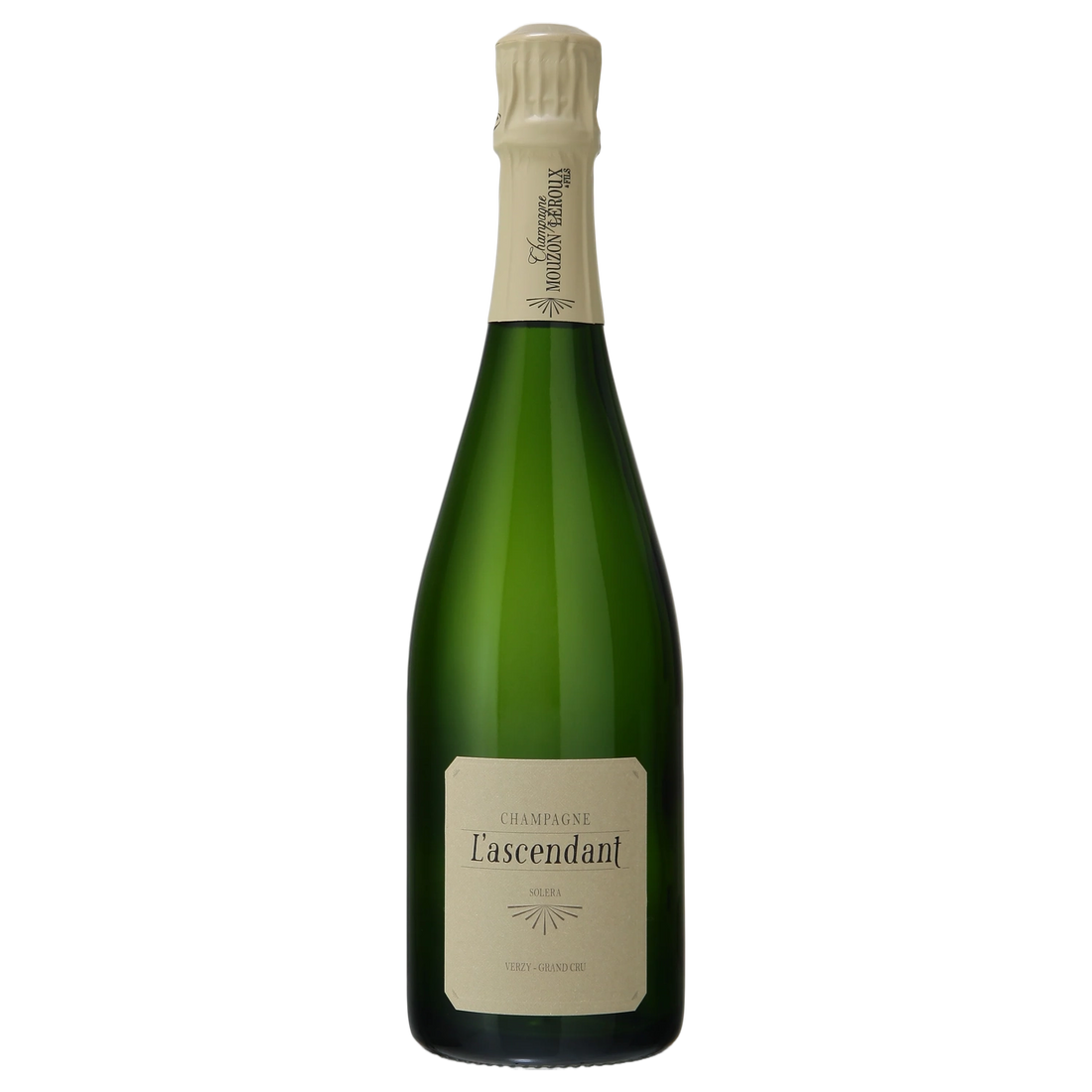 A bottle of NV Champagne Mouzon Leroux L'ascendant Solera (Base TBA. Disg. Jan 2024) 750ml Sparkling Wine