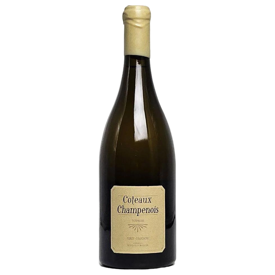 A bottle of 2020 Champagne Mouzon Leroux Coteaux Champenois 7 Cepages 750ml Sparkling Wine