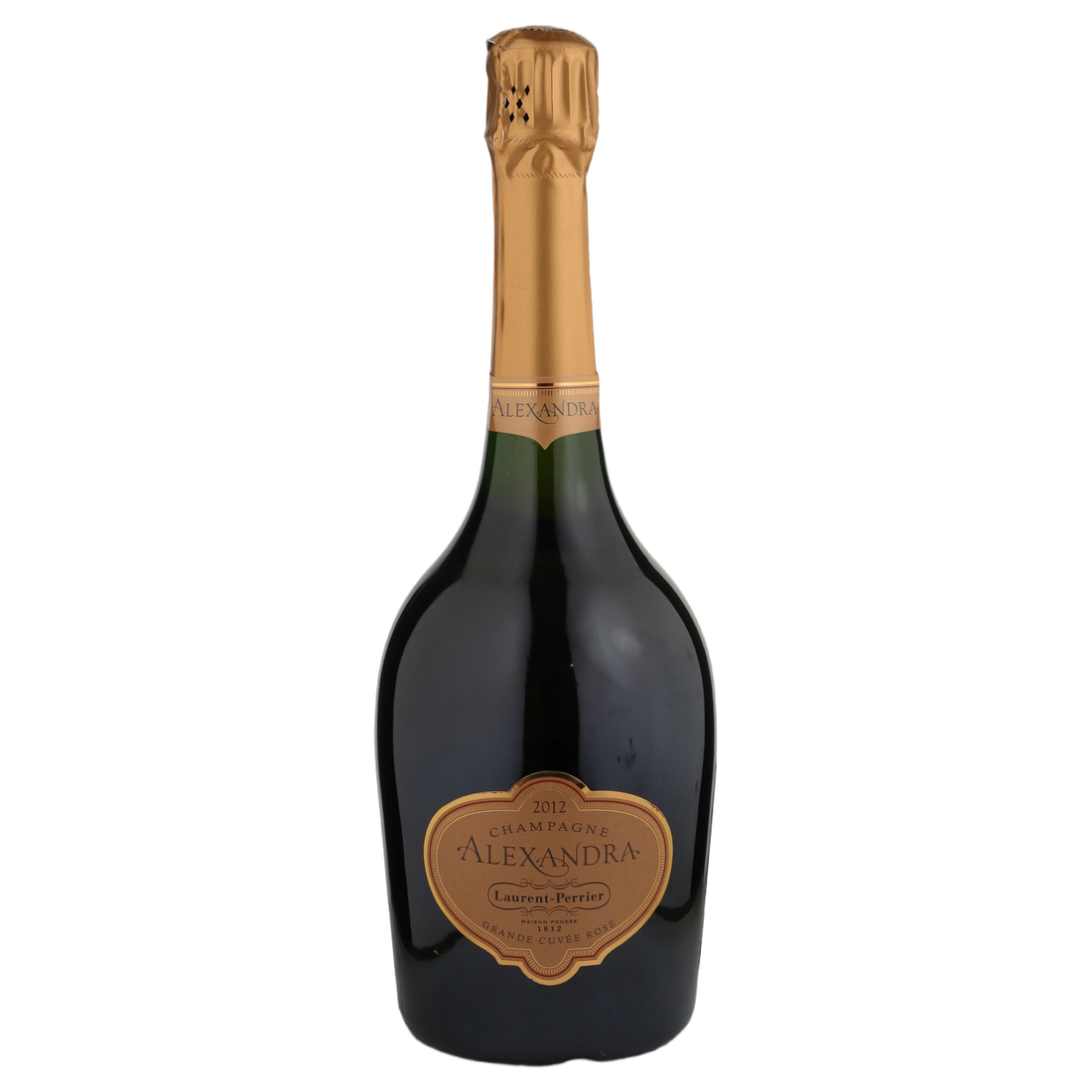 A bottle of 2012 Laurent Perrier Alexandra Grande Cuvee Rose 750ml Sparkling Wine