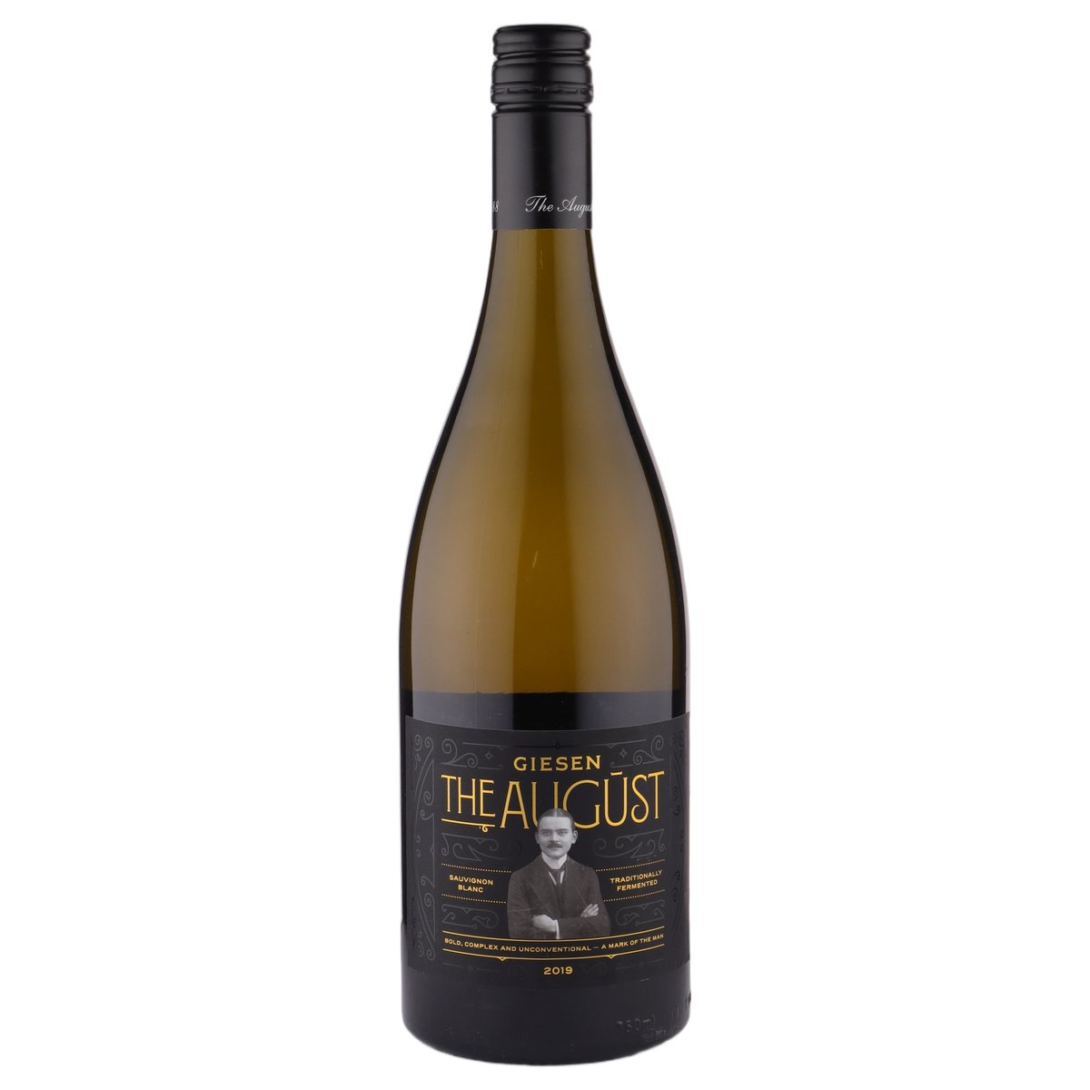 A bottle of 2019 Giesen August Sauv Blanc Marlborough 750ml White Wine