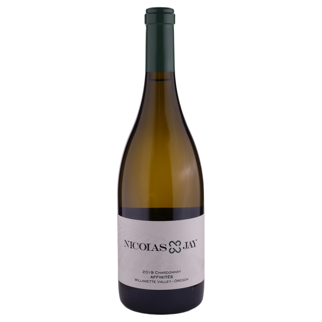 A bottle of 2019 Nicolas Jay Affinités Chardonnay 750ml White Wine
