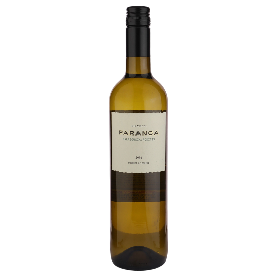 A bottle of 2024 Kir Yianni Paranga WHITE Screwcap 750ml White Wine