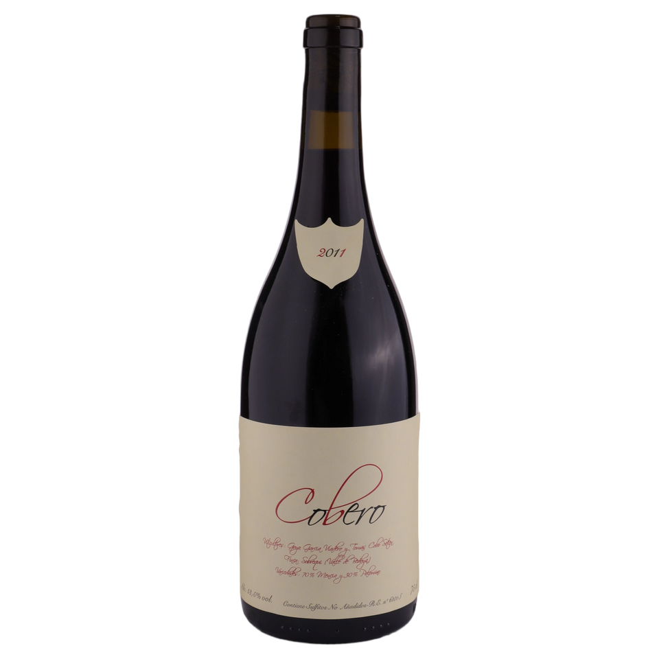 A bottle of 2011 Goyo Garcia Viadero Cobero Tinto (mencia-palomino fino) 750ml Red Wine