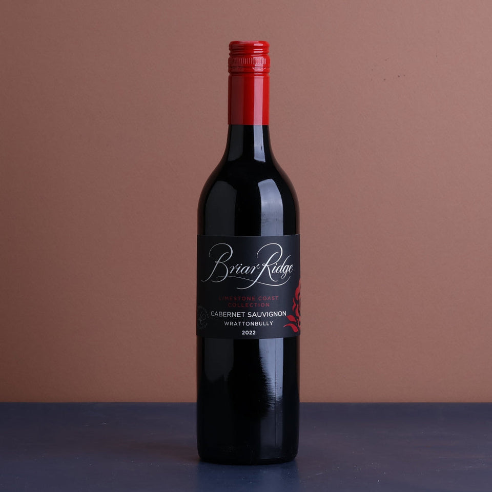 A bottle of Briar Ridge Limestone Coast Cabernet Sauvignon 2022 750ml Red Wine