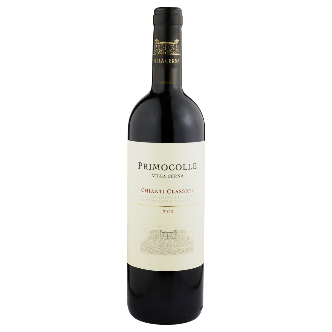 A bottle of 2022 Villa Cerna Chianti Classico Primocolle DOCG 750ml Red Wine