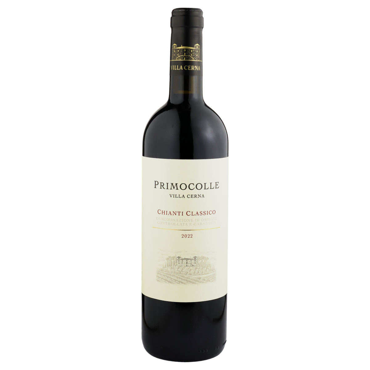 A bottle of 2022 Villa Cerna Chianti Classico Primocolle DOCG 750ml Red Wine