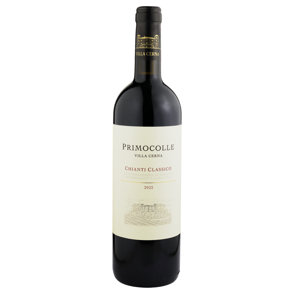 A bottle of 2022 Villa Cerna Chianti Classico Primocolle DOCG 750ml Red Wine