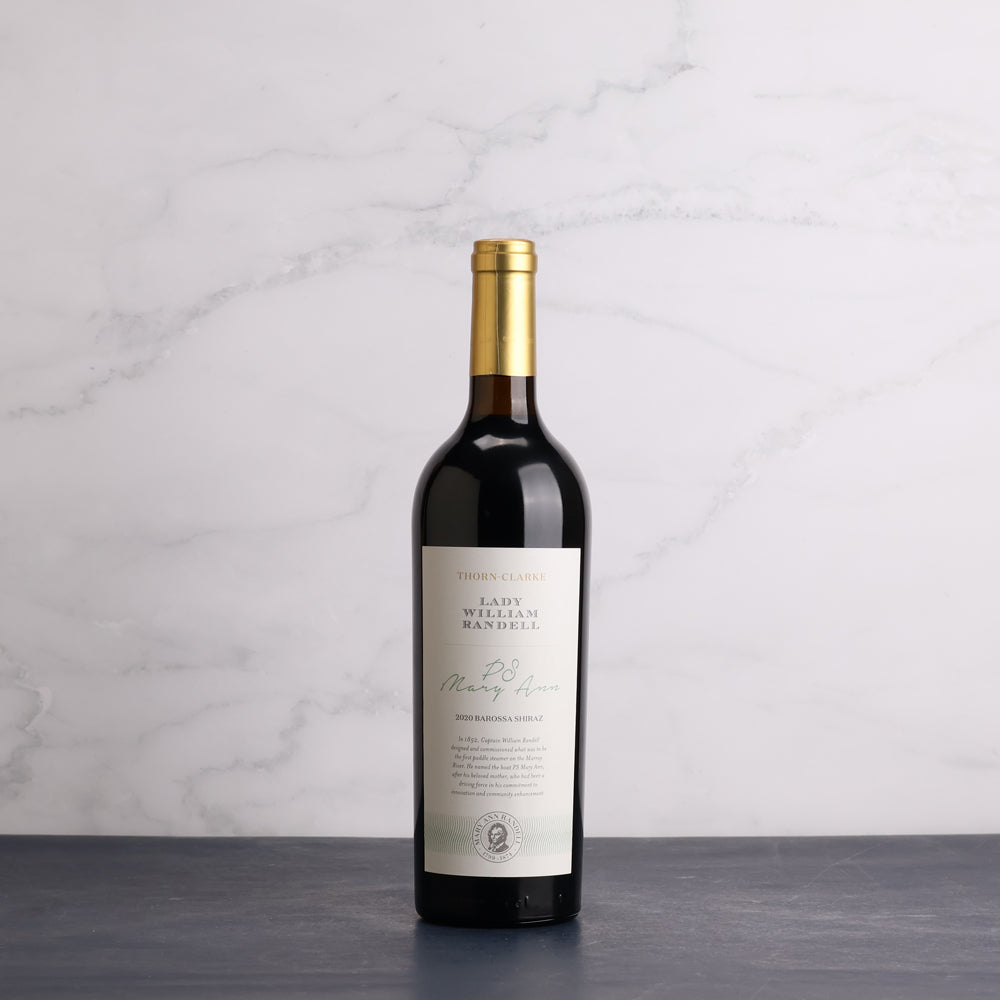 ITM512854 Mystery Single Bottle Burgundy Sloping Shape Transparent