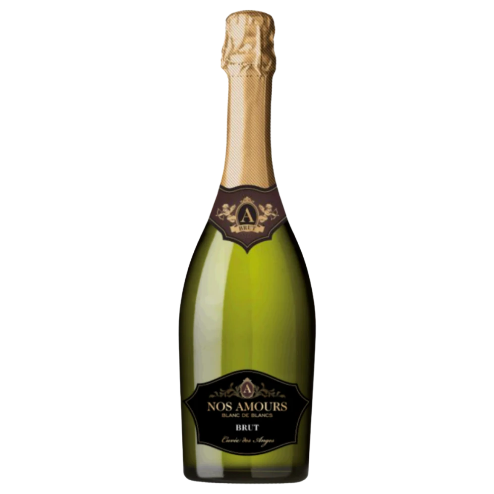 A bottle of A Nos Amours Traditional Method Sparkling NV 750ml White Wine