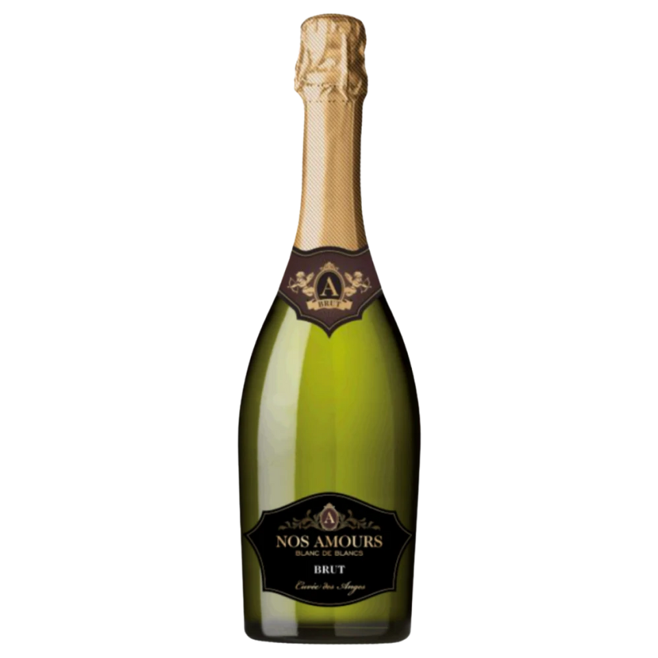 A bottle of A Nos Amours Traditional Method Sparkling NV 750ml White Wine