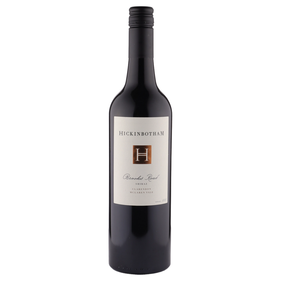 A bottle of Hickinbotham Brooks Road Shiraz 2022 750ml Red Wine