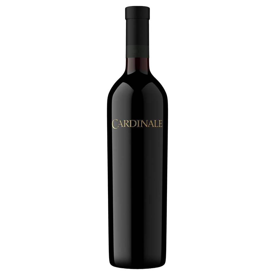 A bottle of 2021 Cardinale Cabernet Sauvignon 750ml Red Wine