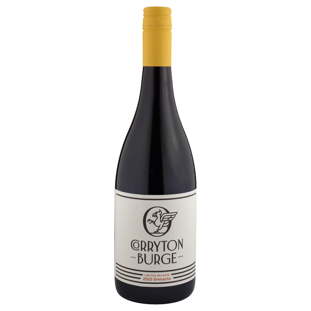 A bottle of 2023 Corryton Burge Limited Release Grenache Barossa 750ml Red Wine