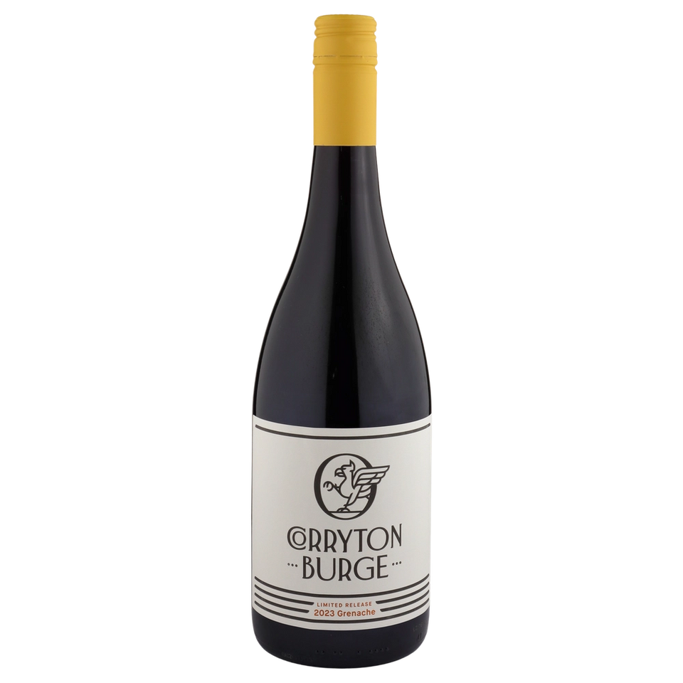 A bottle of 2023 Corryton Burge Limited Release Grenache Barossa 750ml Red Wine