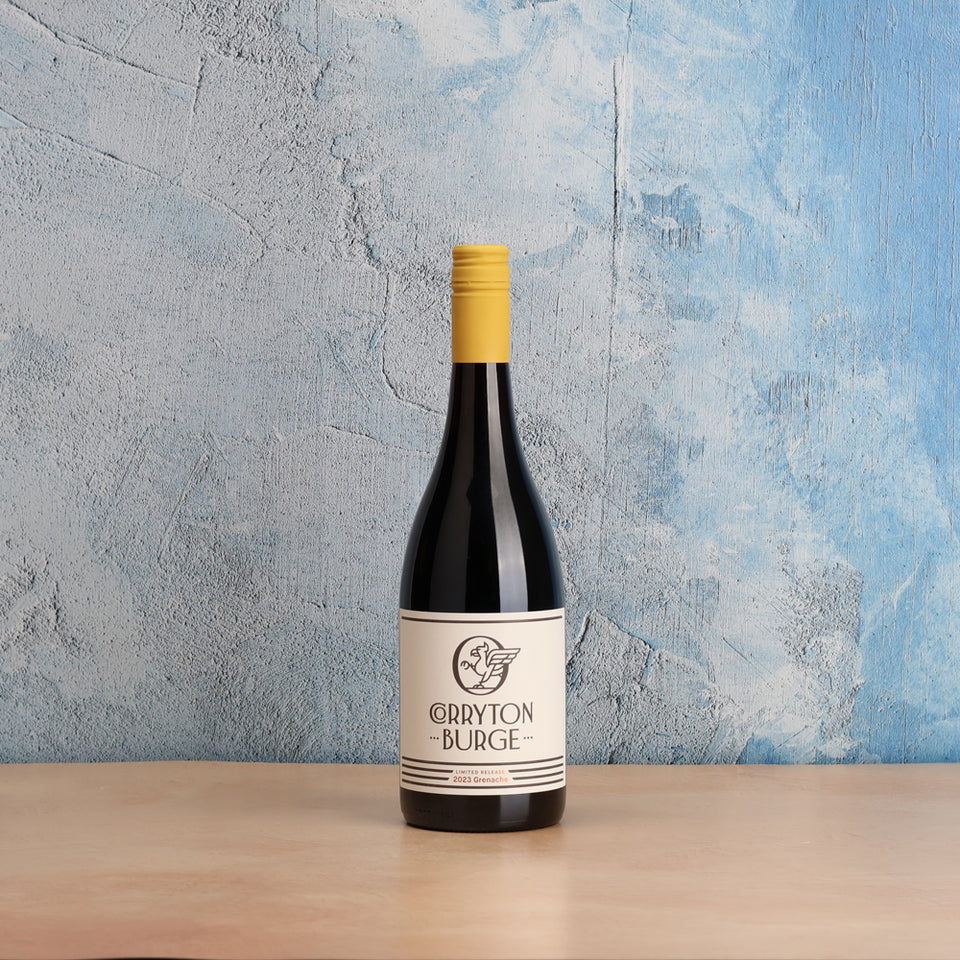 A bottle of Corryton Burge Limited Release Grenache Barossa 2023 750ml Red Wine